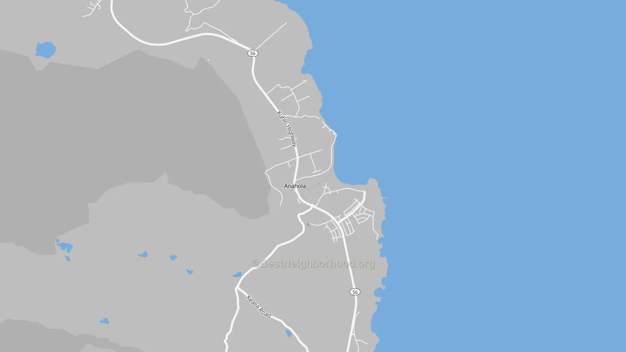 Transit Grade map of 96703, HI