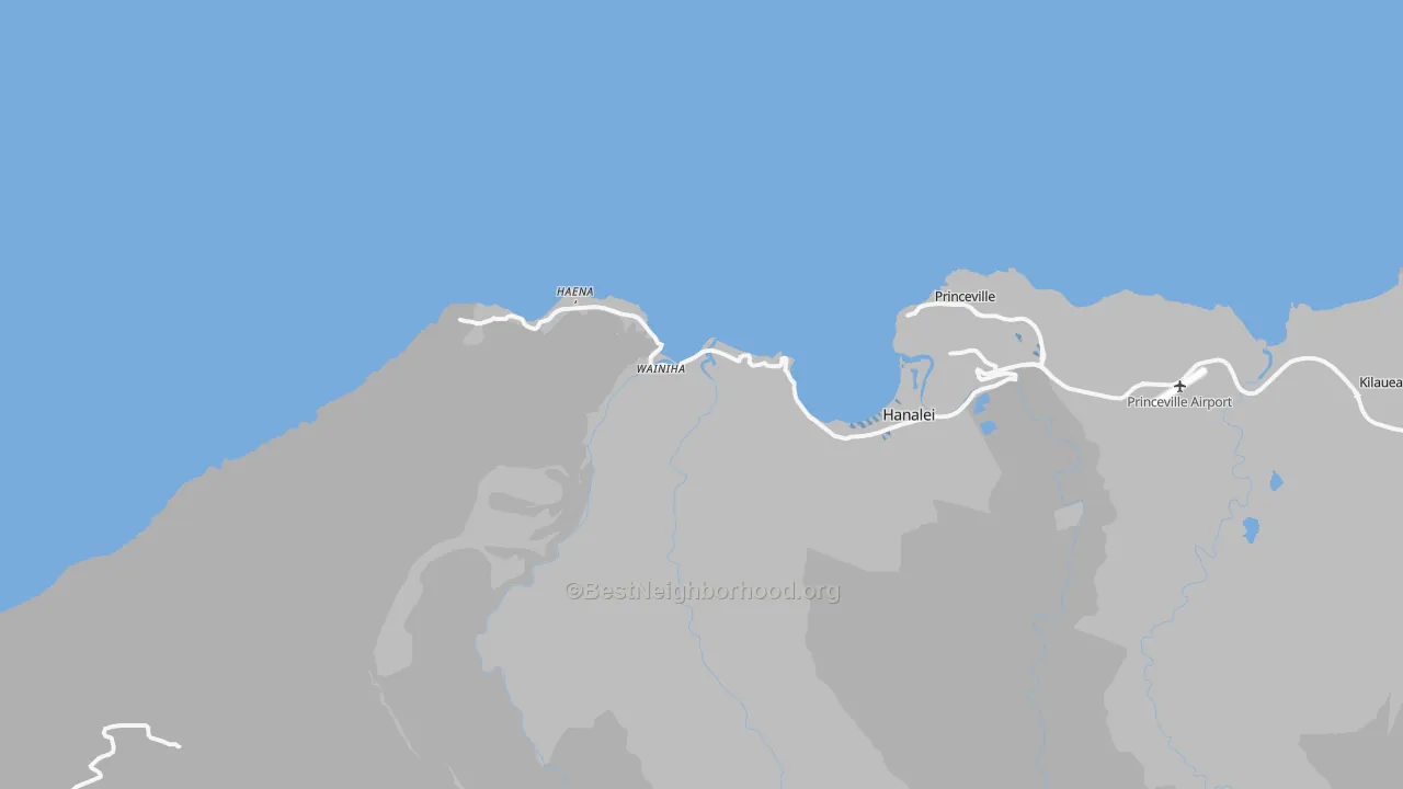 Transit Grade map of 96714, HI