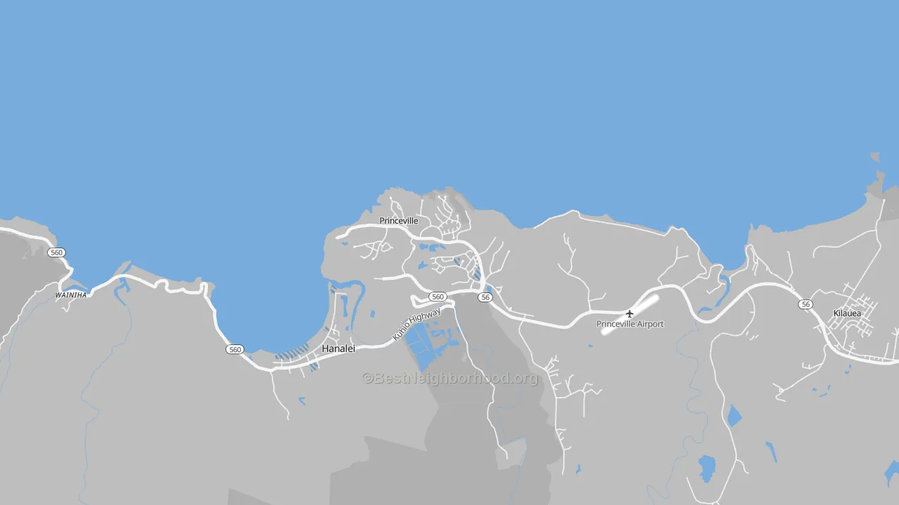 Transit Grade map of 96722, HI