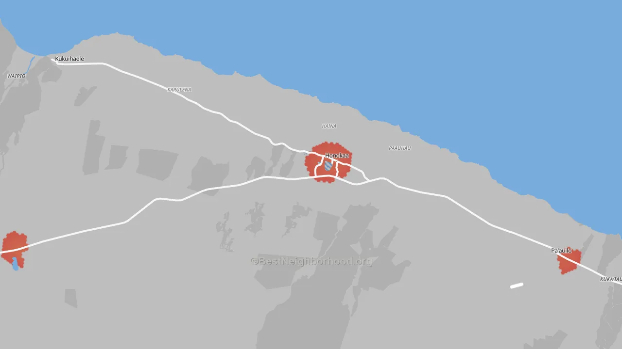 Transit Grade map of 96727, HI