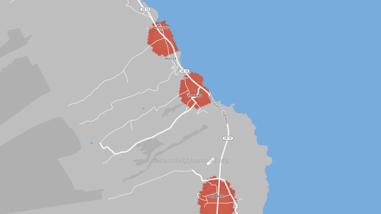 Transit Grade map of 96728, HI