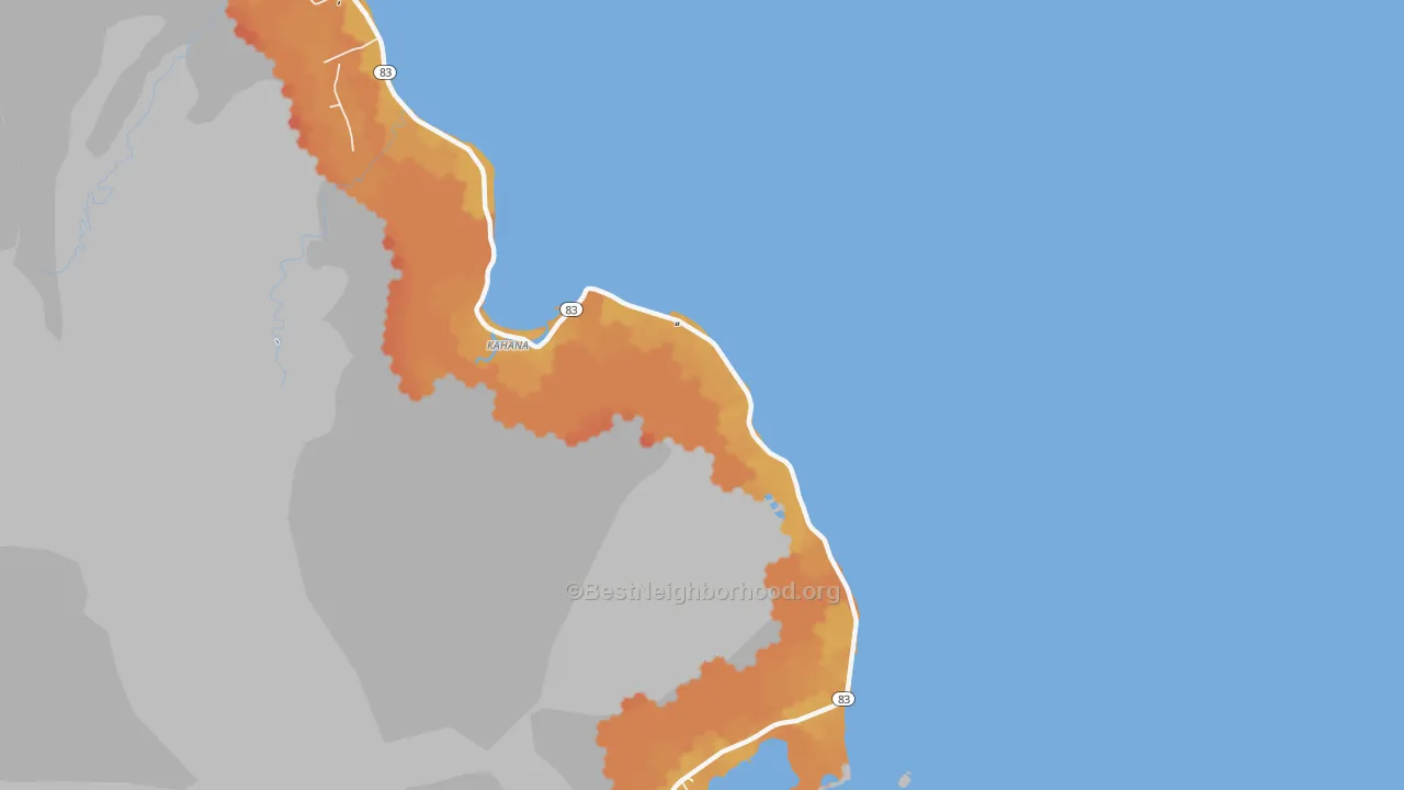 Transit Grade map of 96730, HI
