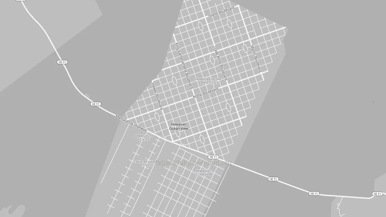Transit Grade map of 96737, HI