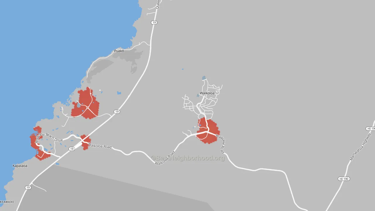 Transit Grade map of 96738, HI
