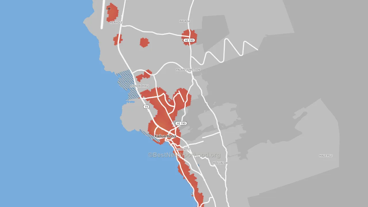 Transit Grade map of 96740, HI