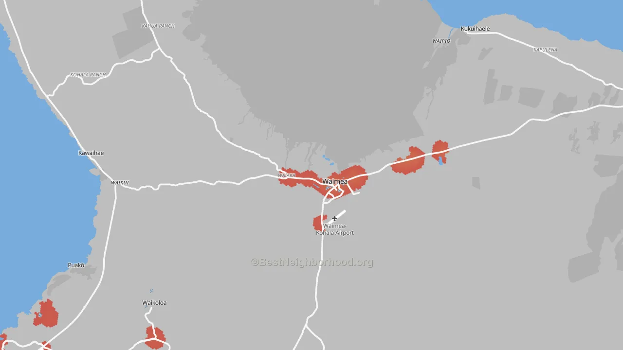 Transit Grade map of 96743, HI