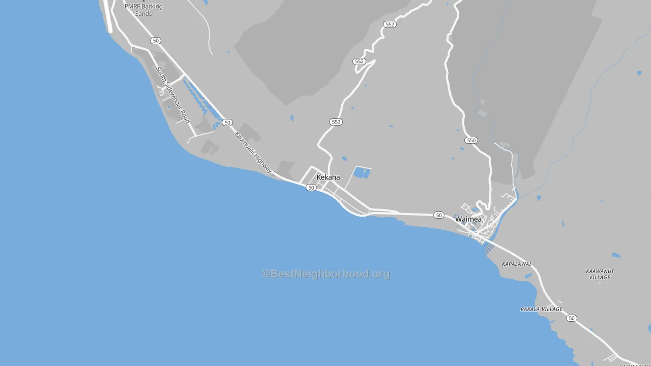 Transit Grade map of 96752, HI