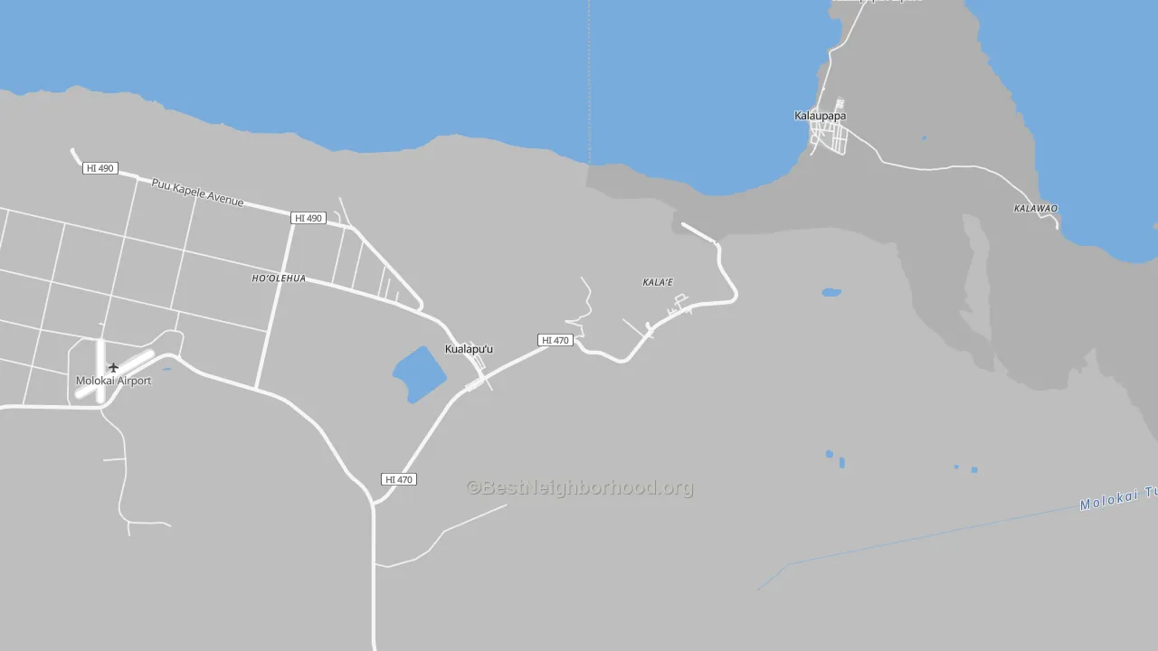 Transit Grade map of 96757, HI