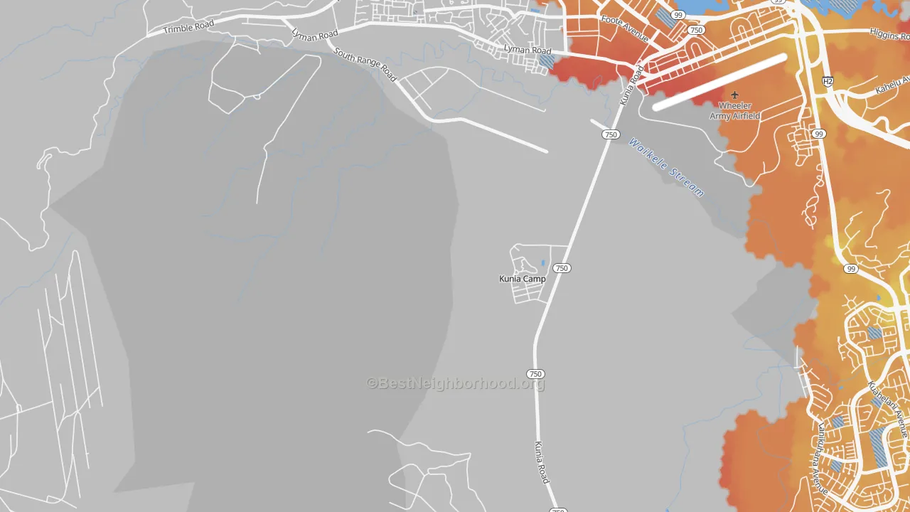 Transit Grade map of 96759, HI