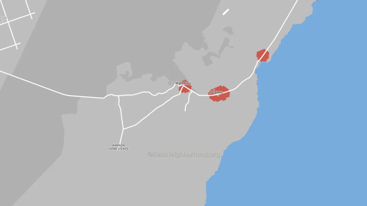Transit Grade map of 96772, HI