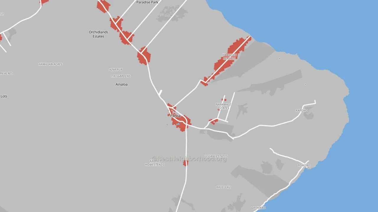 Transit Grade map of 96778, HI