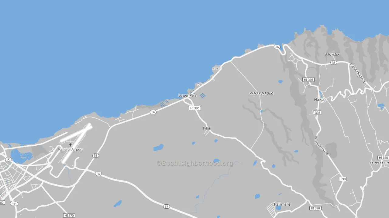 Transit Grade map of 96779, HI
