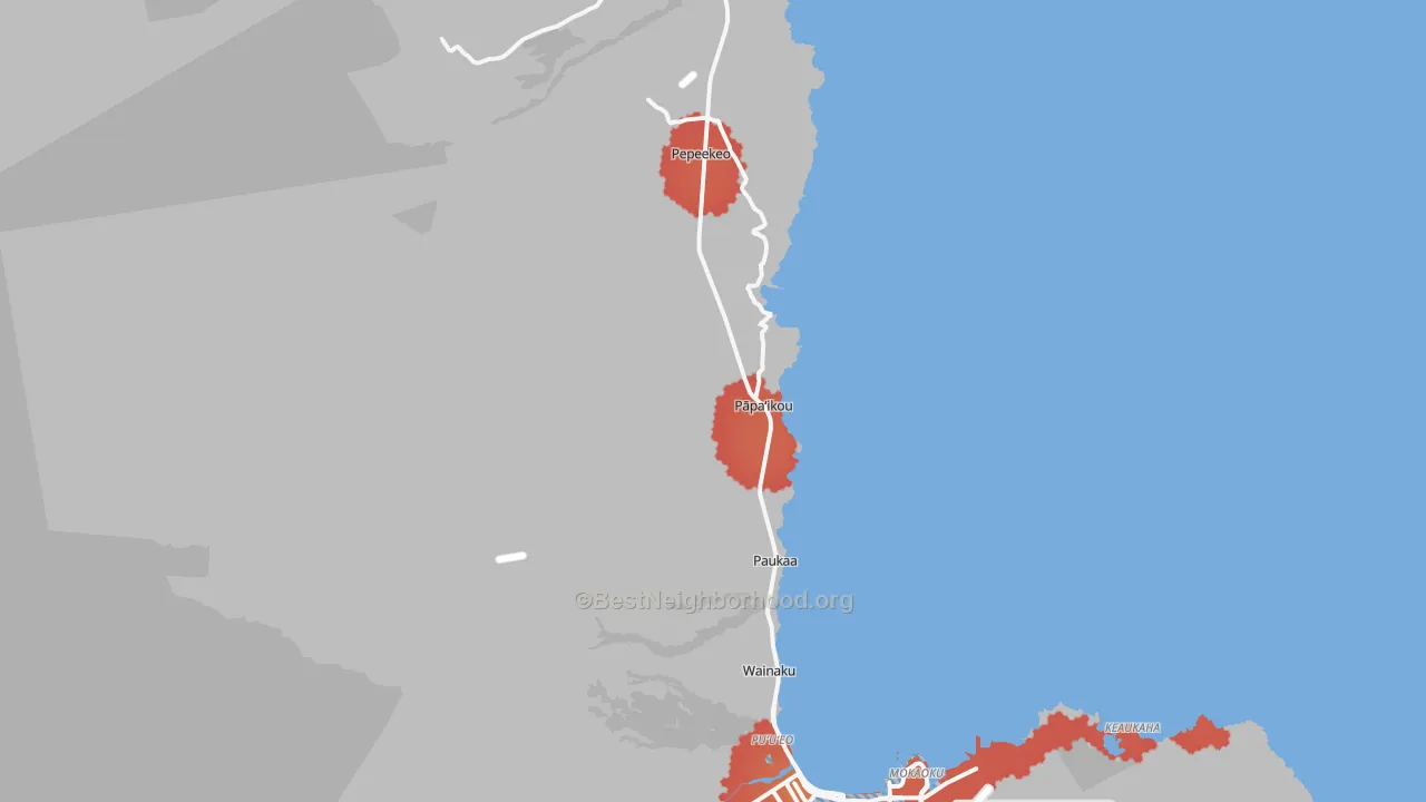 Transit Grade map of 96781, HI