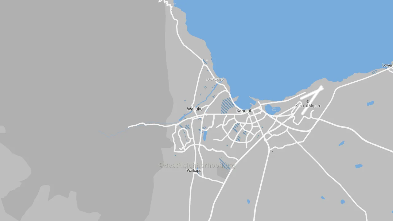 Transit Grade map of 96793, HI