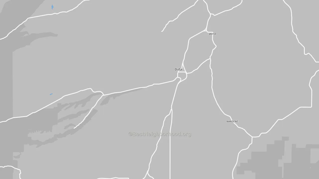Transit Grade map of 97021, OR