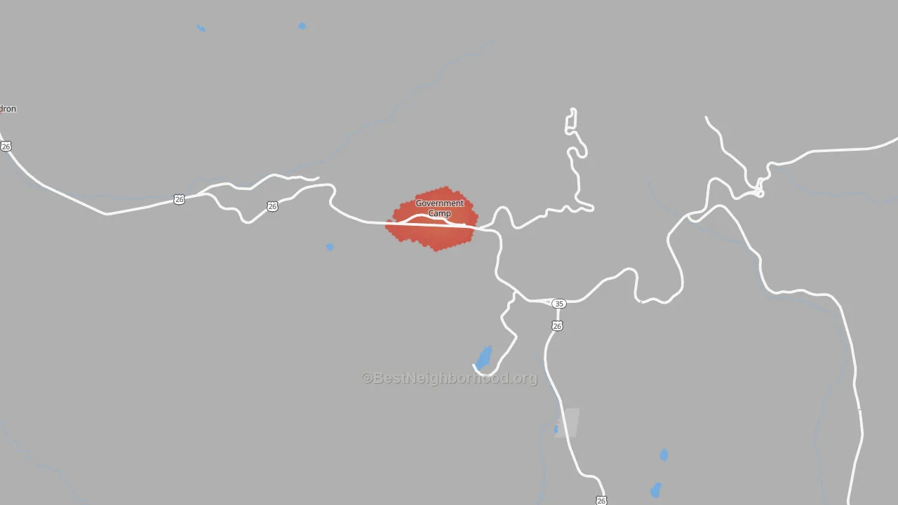 Transit Grade map of 97028, OR