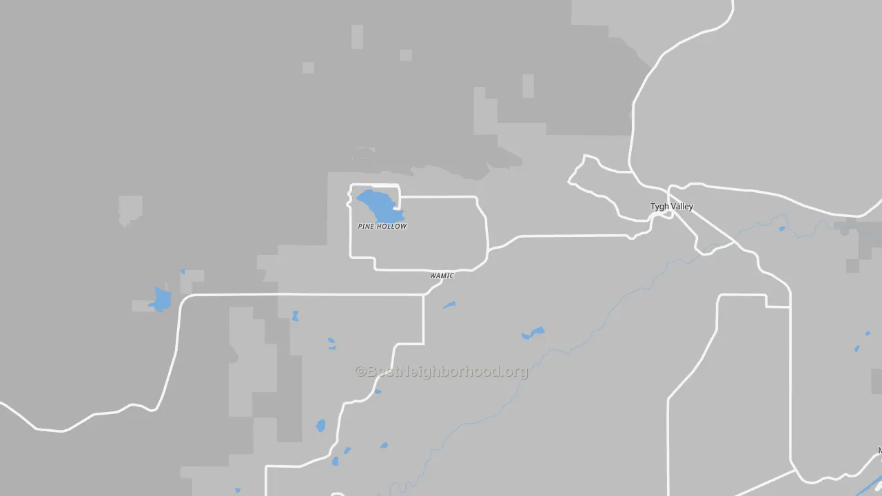 Transit Grade map of 97063, OR
