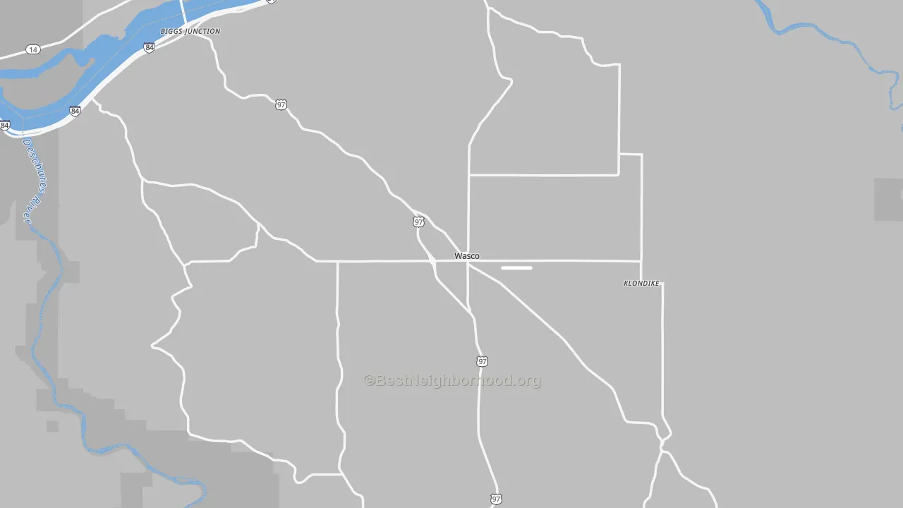 Transit Grade map of 97065, OR