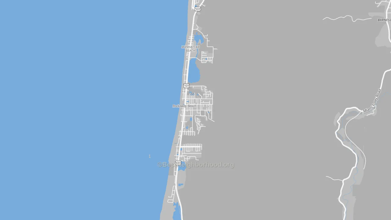 Transit Grade map of 97136, OR