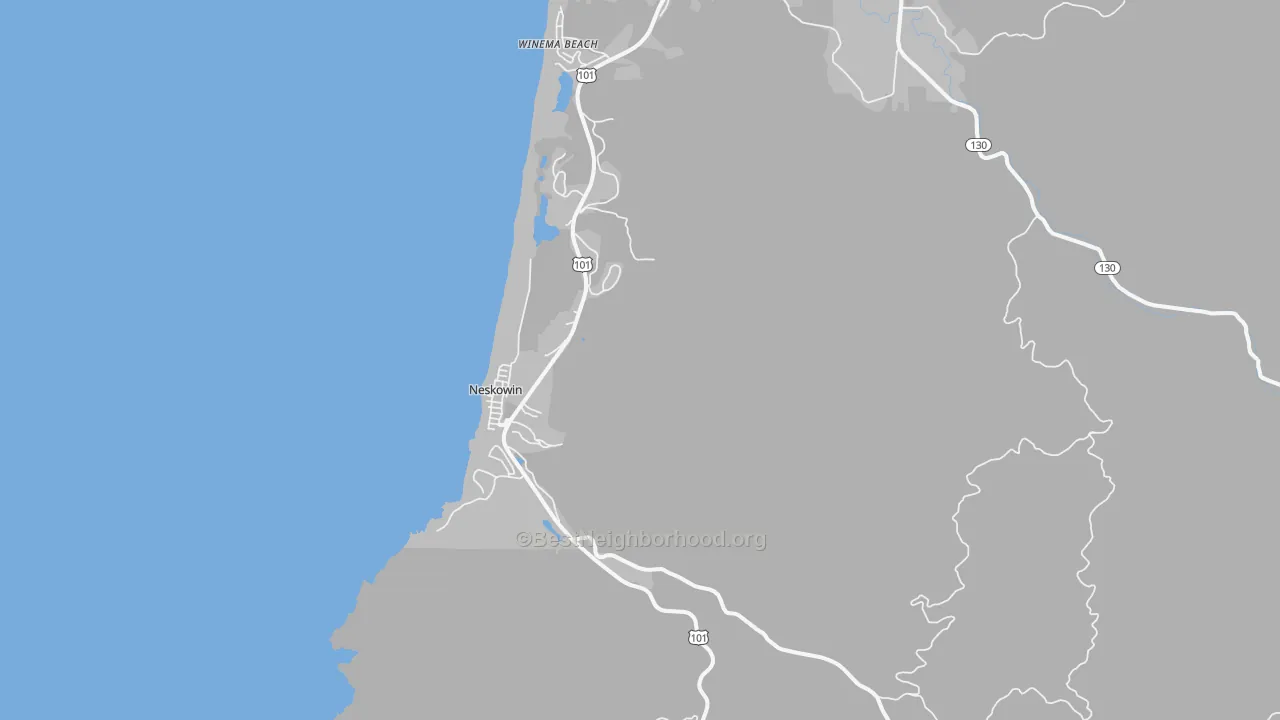 Transit Grade map of 97149, OR