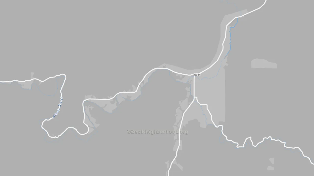 Transit Grade map of 97324, OR