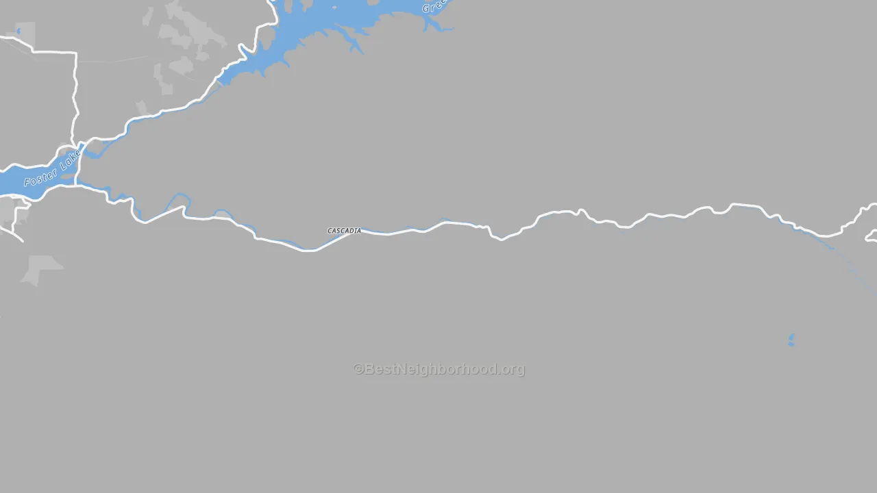Transit Grade map of 97329, OR
