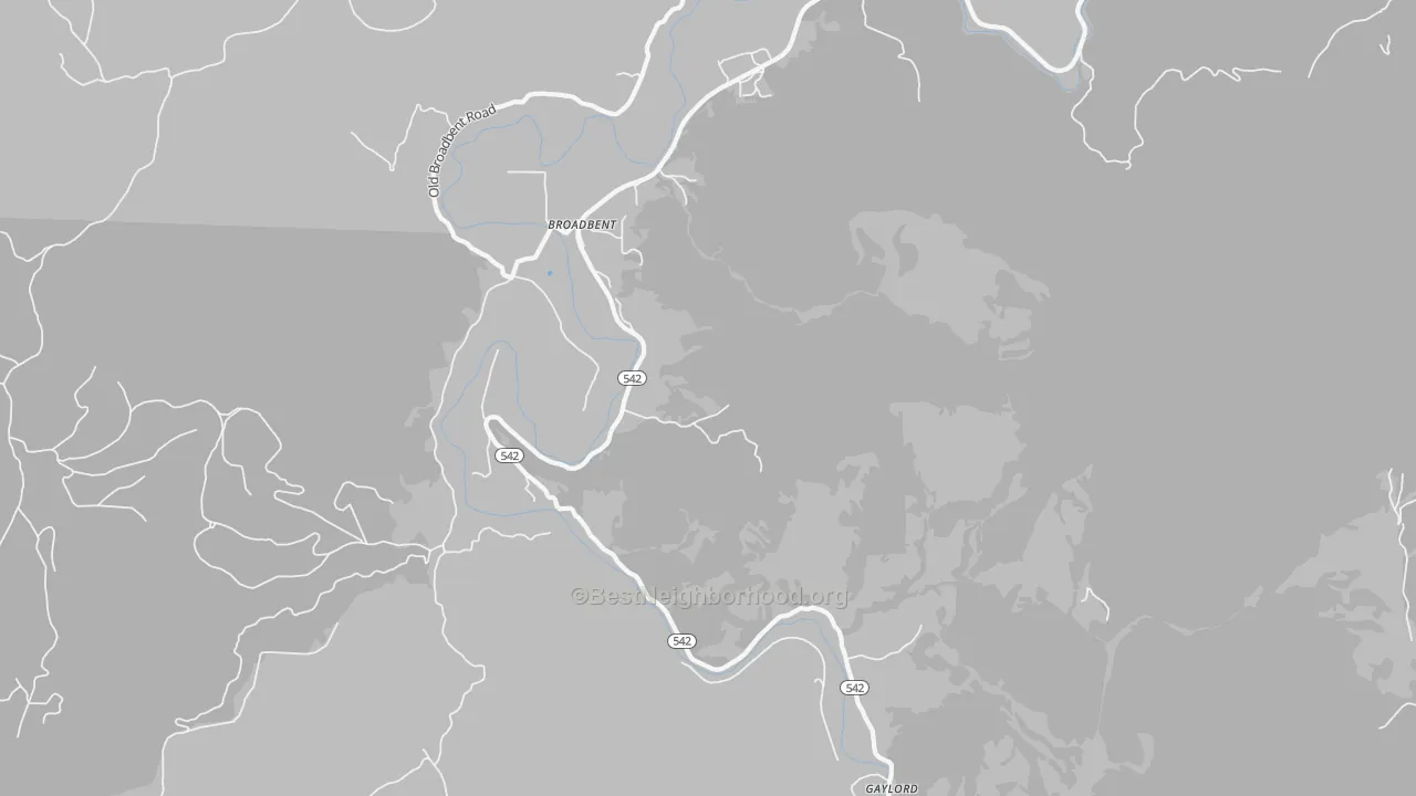 Transit Grade map of 97414, OR
