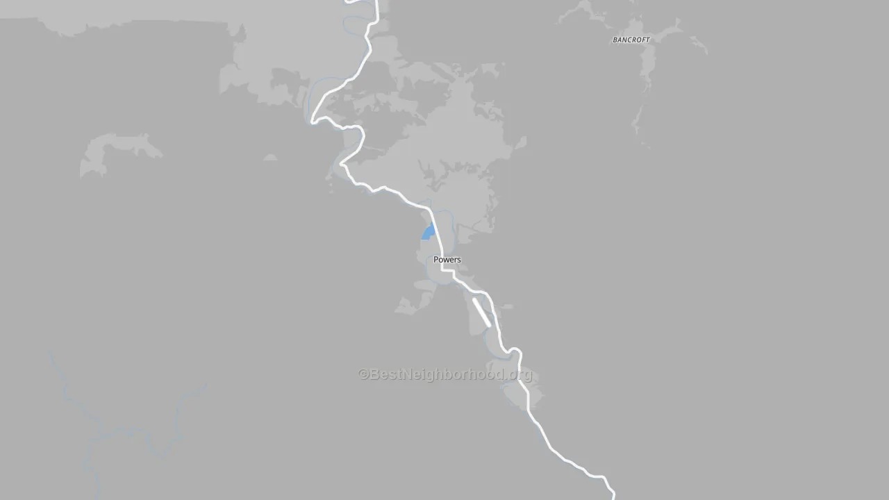 Transit Grade map of 97466, OR