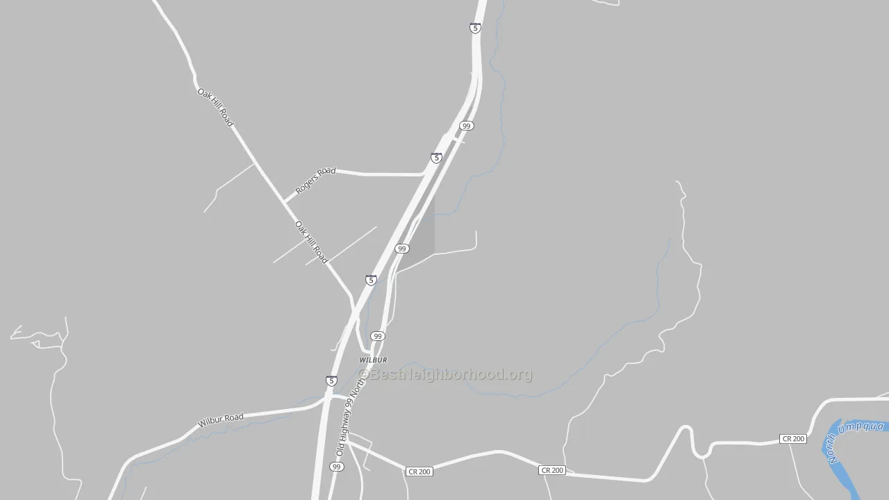 Transit Grade map of 97494, OR