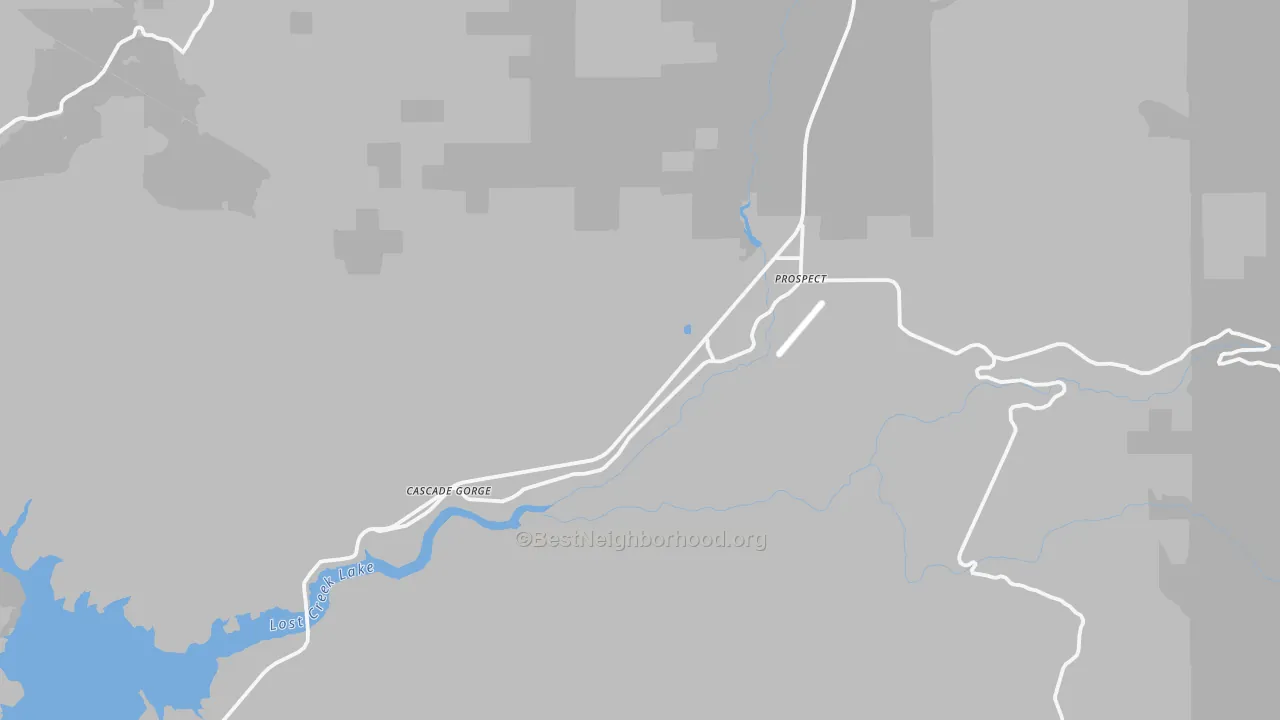 Transit Grade map of 97536, OR