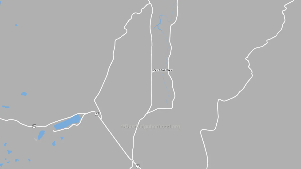 Transit Grade map of 97730, OR