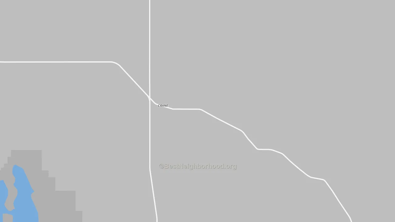 Transit Grade map of 97732, OR