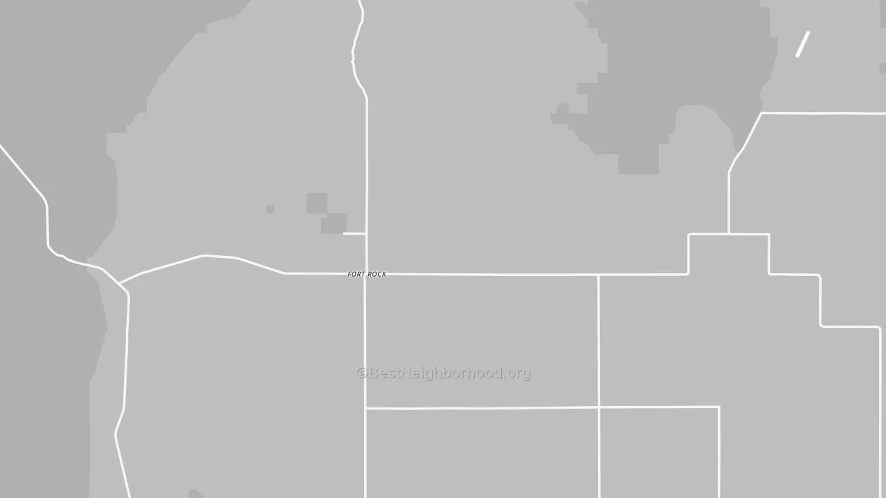 Transit Grade map of 97735, OR
