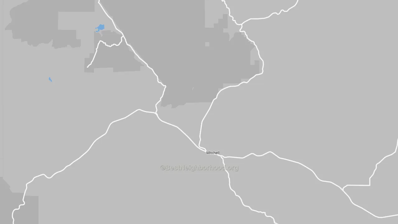 Transit Grade map of 97750, OR