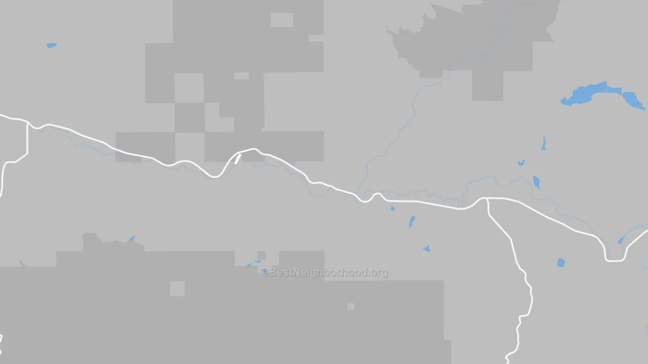 Transit Grade map of 97752, OR