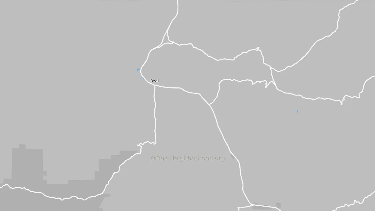 Transit Grade map of 97830, OR