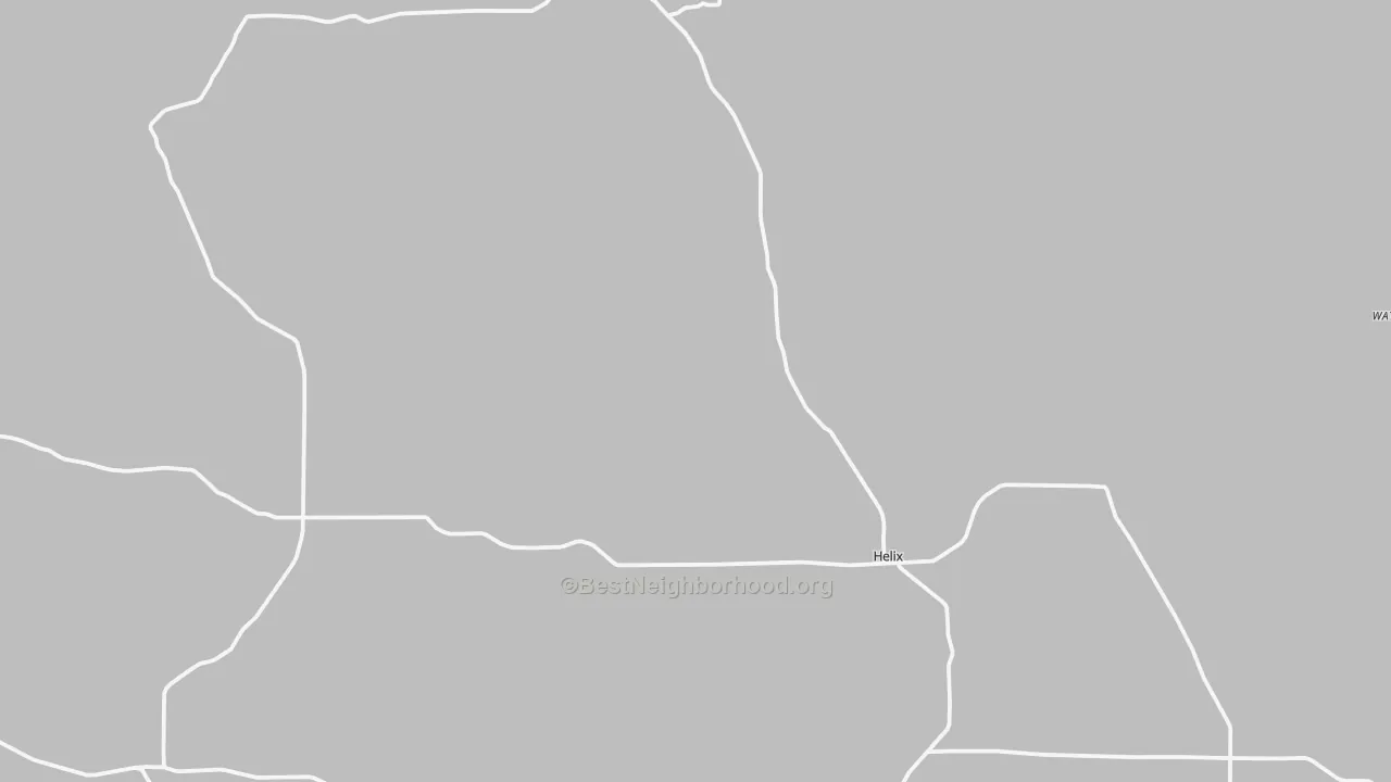 Transit Grade map of 97835, OR