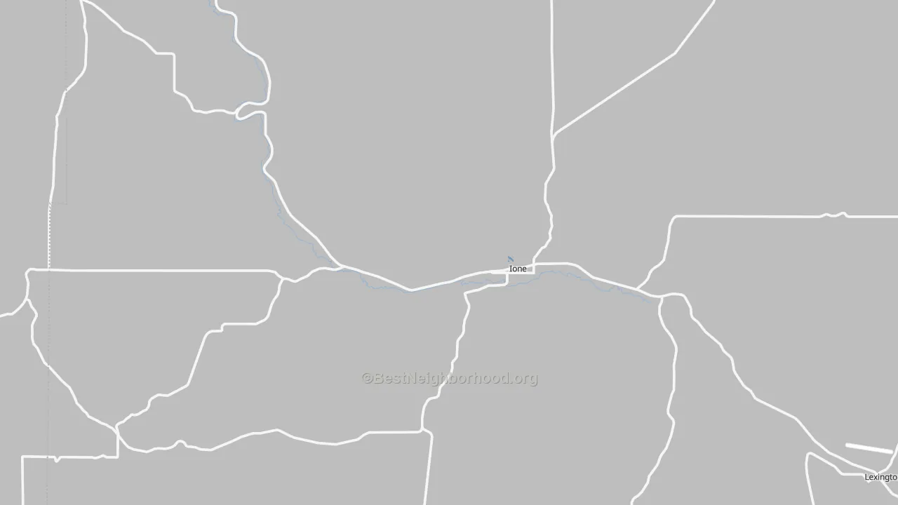 Transit Grade map of 97843, OR