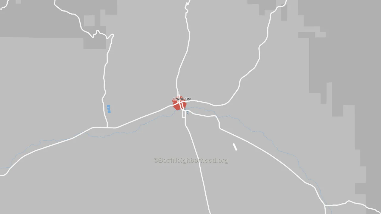 Transit Grade map of 97869, OR