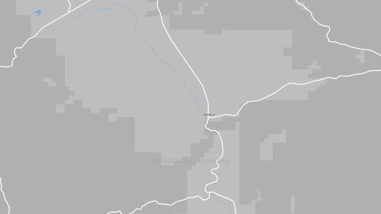 Transit Grade map of 97873, OR