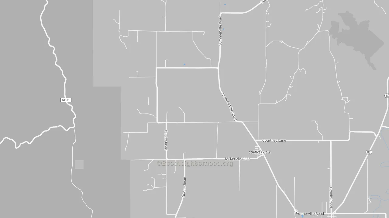 Transit Grade map of 97876, OR