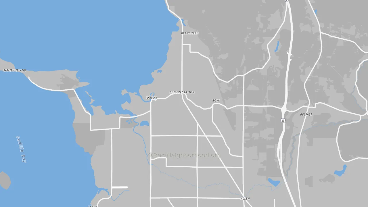 Transit Grade map of 98232, WA