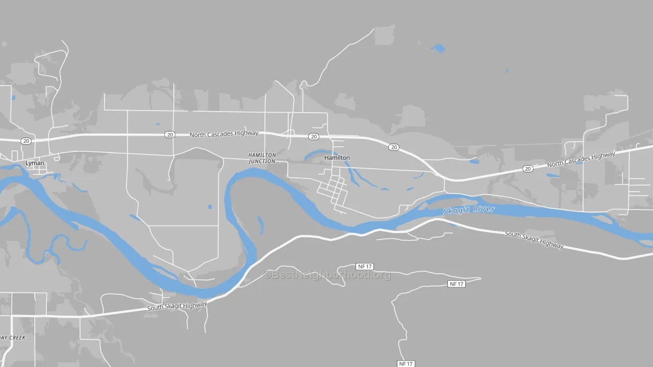 Transit Grade map of 98255, WA