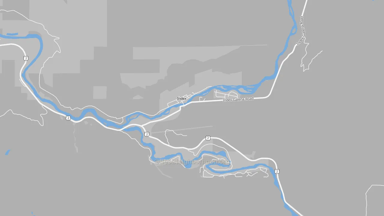 Transit Grade map of 98256, WA
