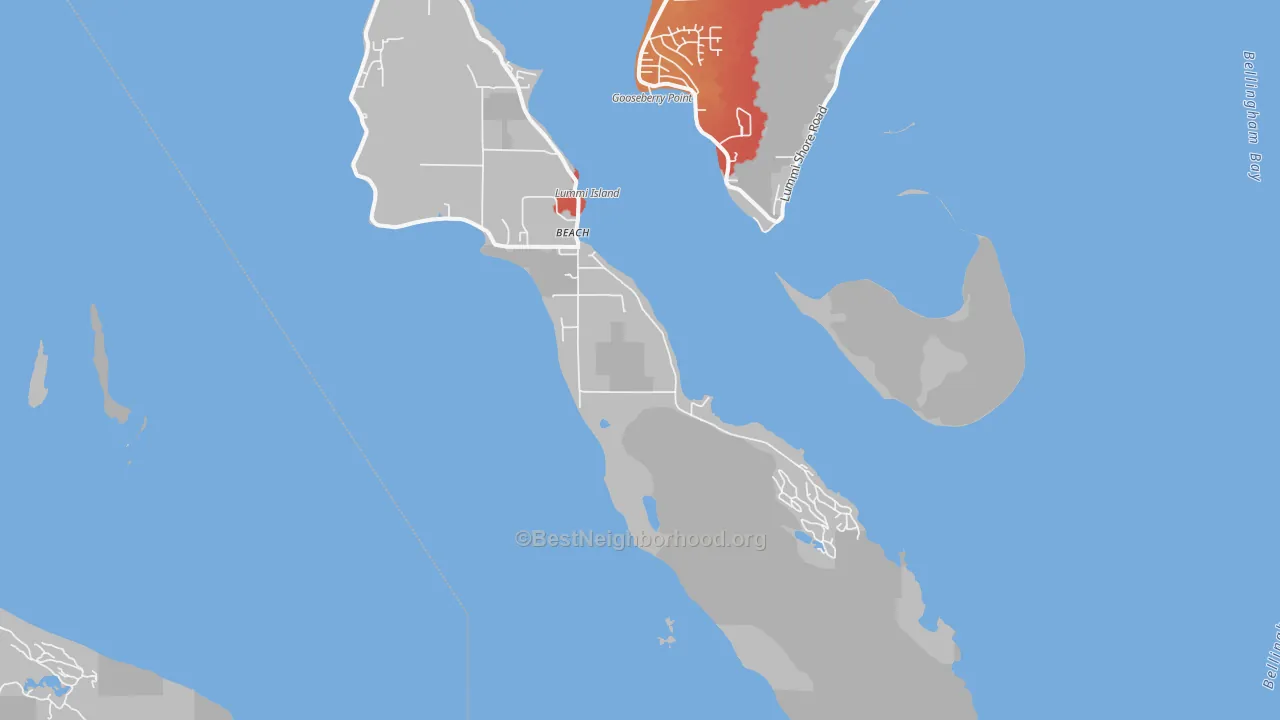 Transit Grade map of 98262, WA