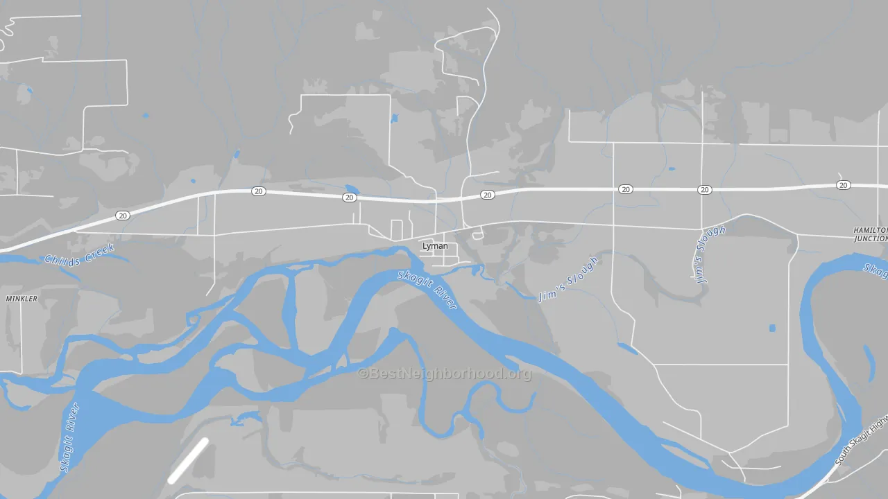 Transit Grade map of 98263, WA