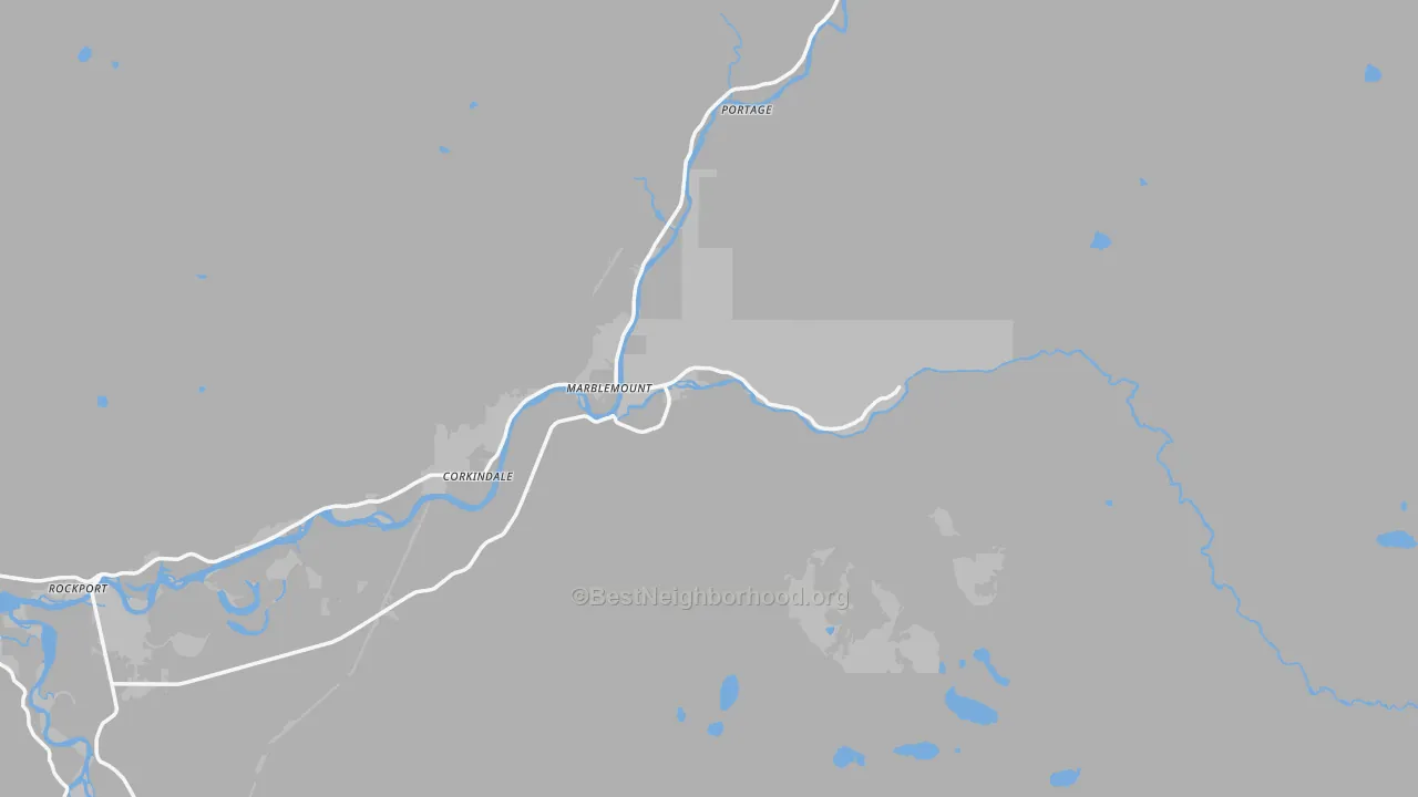 Transit Grade map of 98267, WA