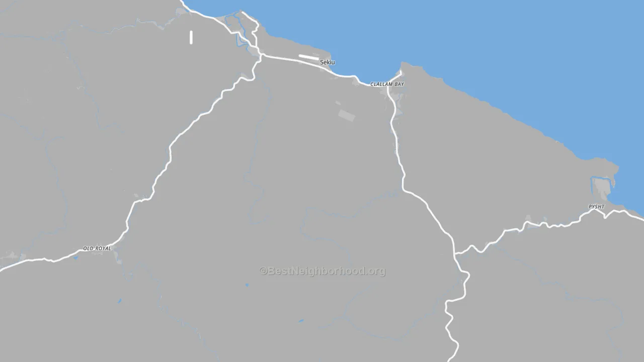 Transit Grade map of 98326, WA