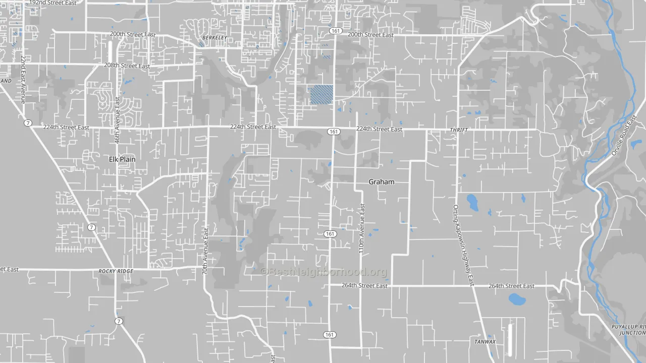 Transit Grade map of 98338, WA