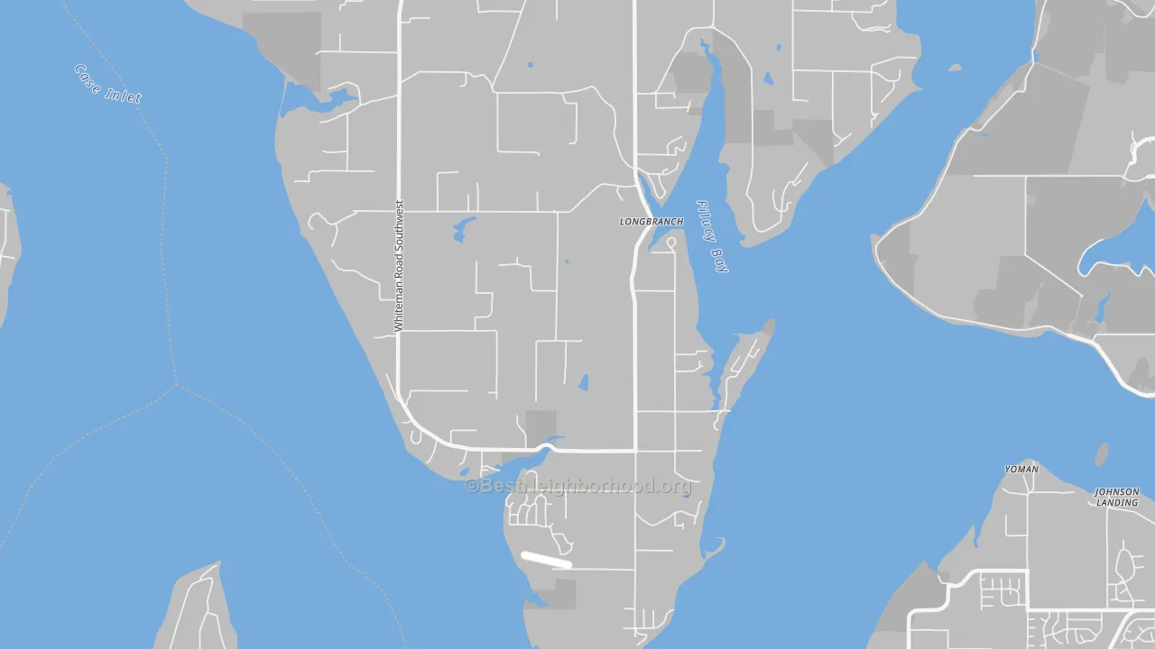Transit Grade map of 98351, WA